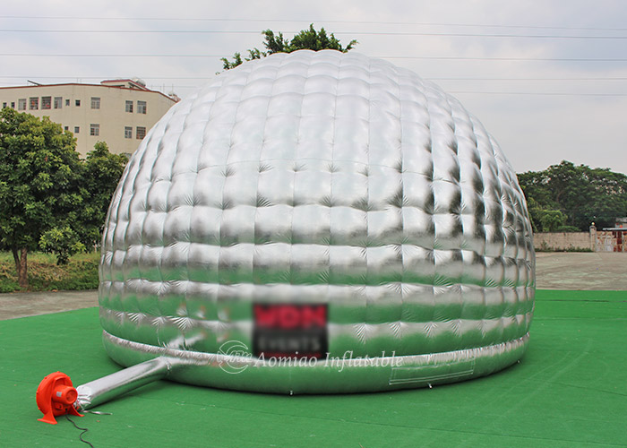 silver Custom tent cheap inflatable tent giant AOMIAO 6