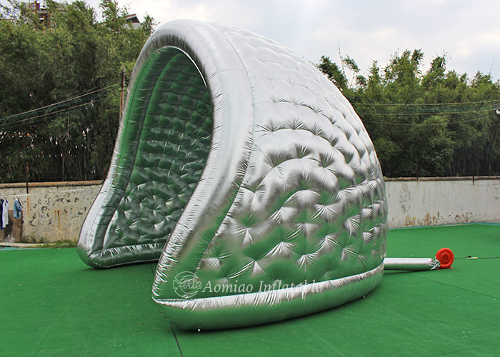 silver Custom tent cheap inflatable tent giant AOMIAO 5