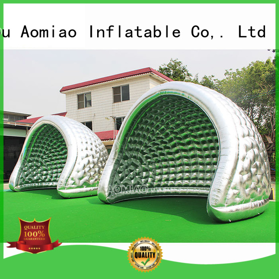 silver Custom tent cheap inflatable tent giant AOMIAO 1