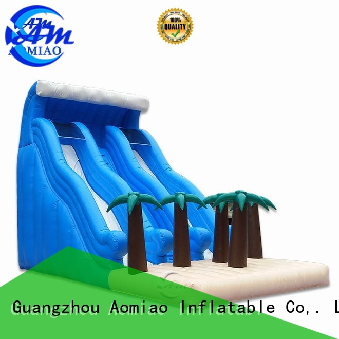 AOMIAO new design big inflatable water slides slip for sale 1