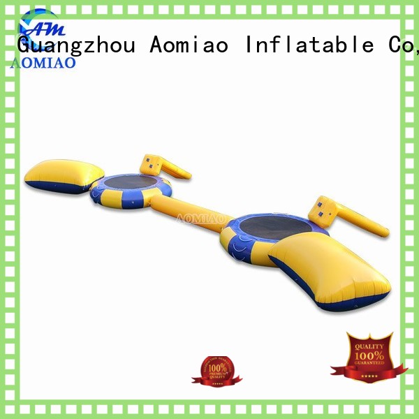 AOMIAO circular Water Trampoline Park manufacturer for lake 1
