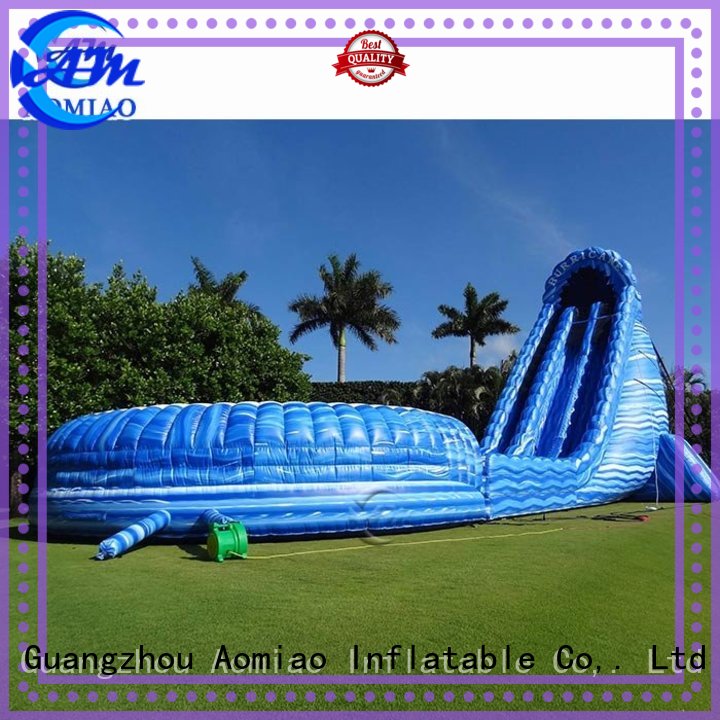 AOMIAO new design tallest inflatable water slide manufacturer for sale 1