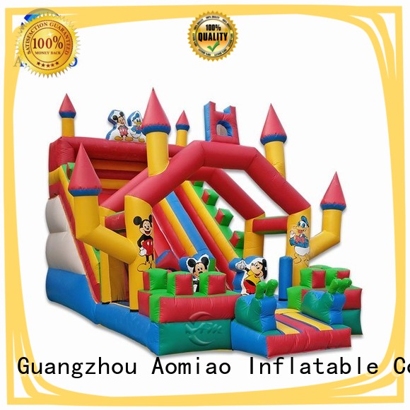 AOMIAO best-selling backyard pool water slide themed for sale 1