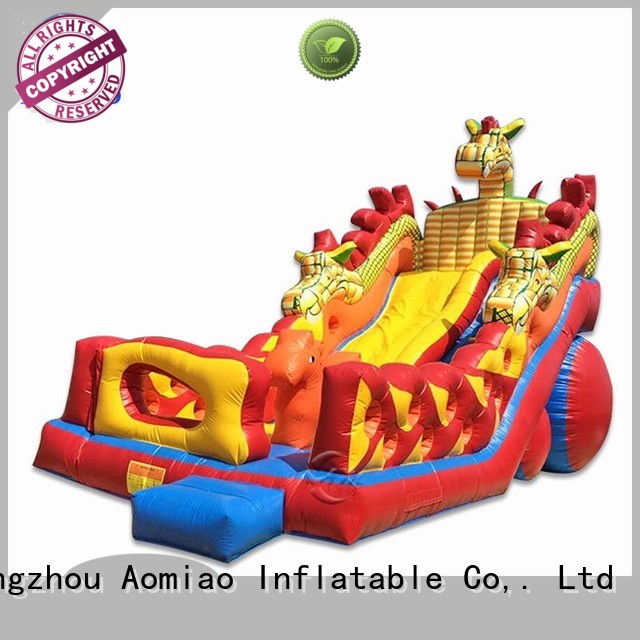 AOMIAO new design used inflatable water slides for sale slides for sale 1