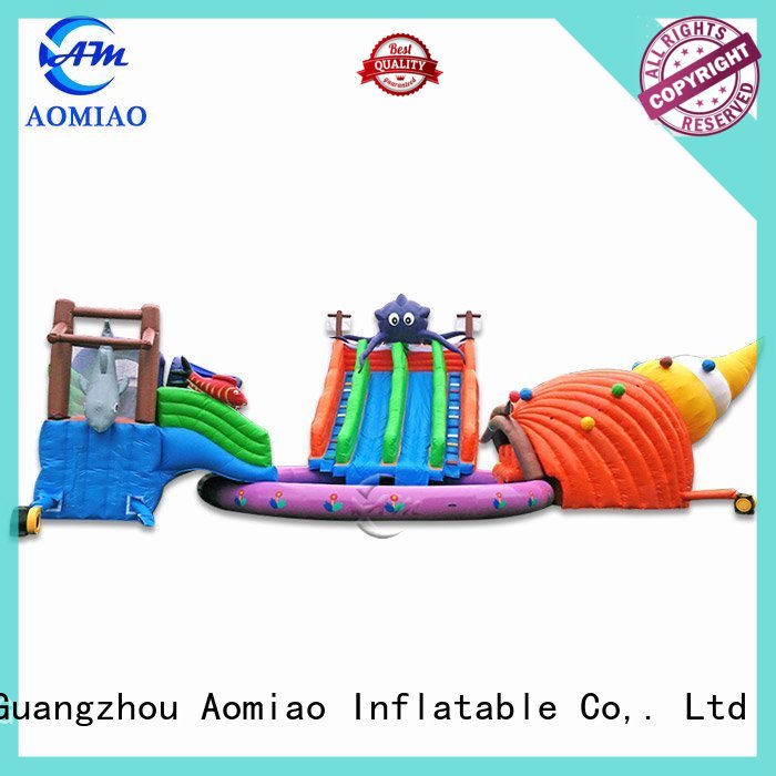Inflatable Water Slide And Pool - Three Cartoon Slide SL1746 1