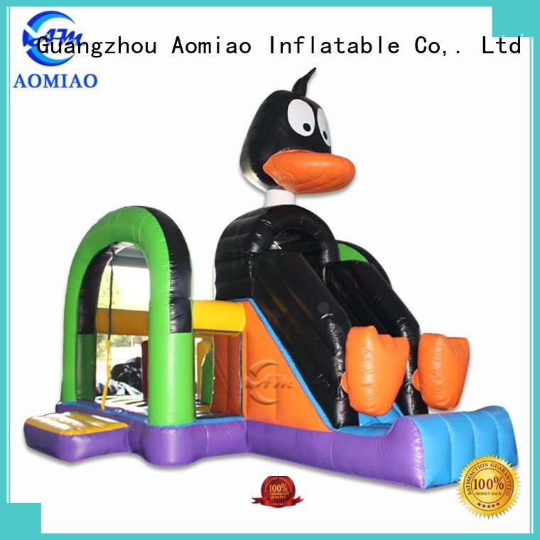 Bouncy Castle With Slide - Duck BO1746 1