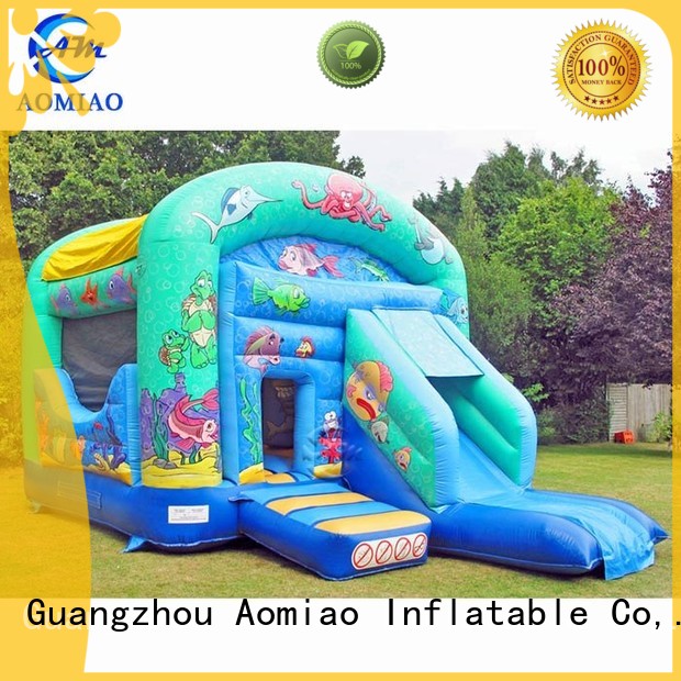 AOMIAO hot selling inflatable water slide and bounce house bo1758 for sale 1