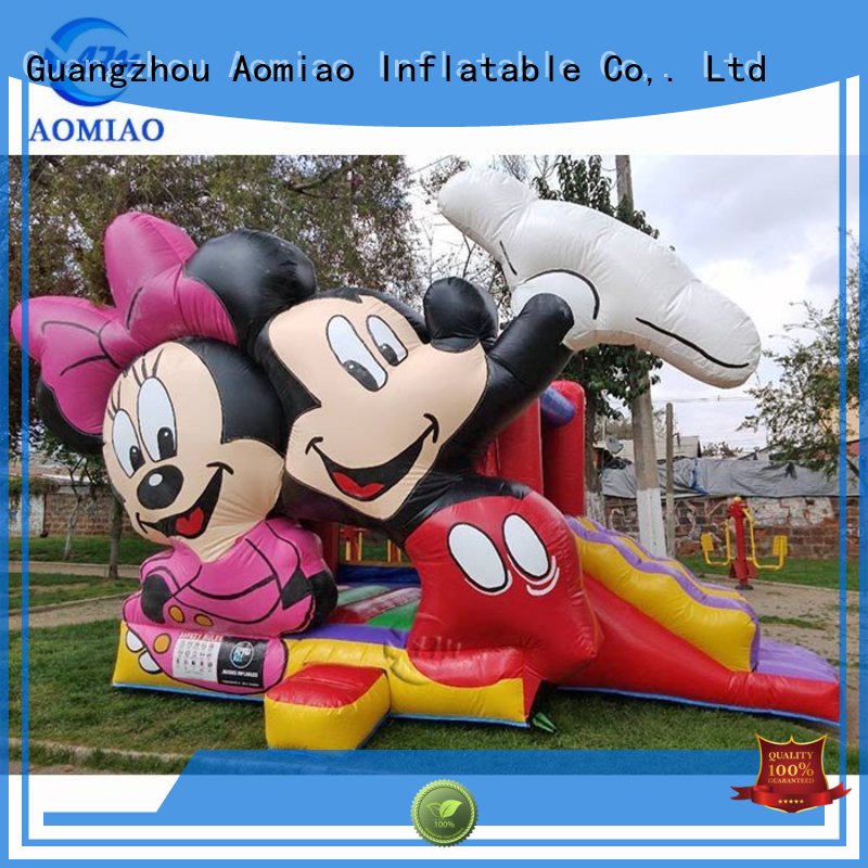 AOMIAO hot selling inflatable bouncy slide exporter for sale 1