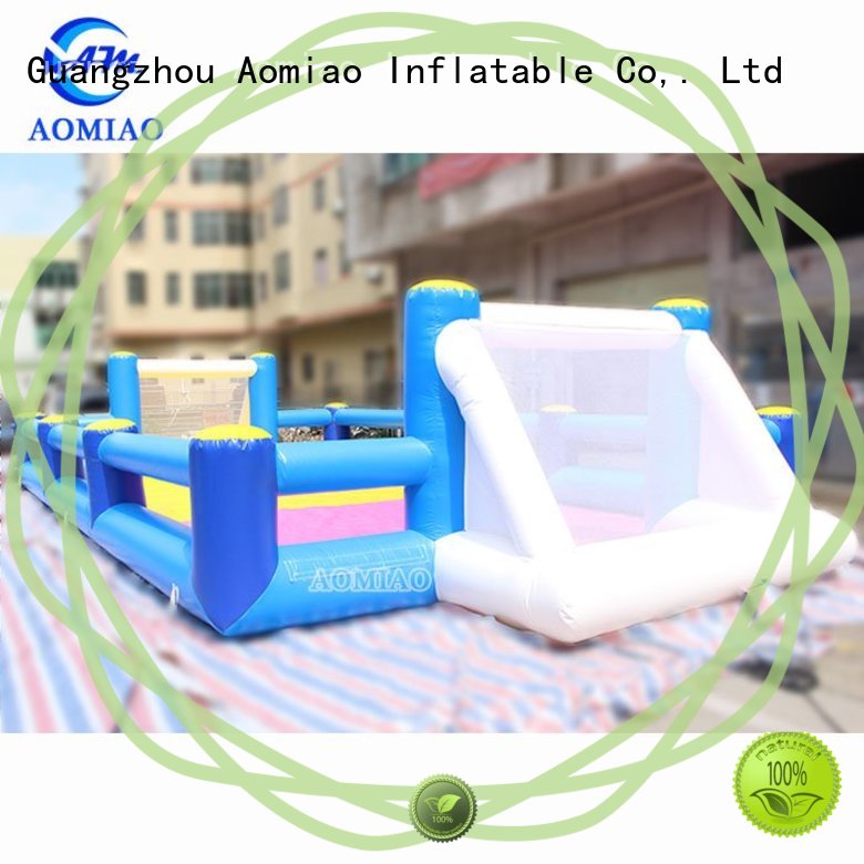 AOMIAO most popular inflatable soccer field supplier for sale 1