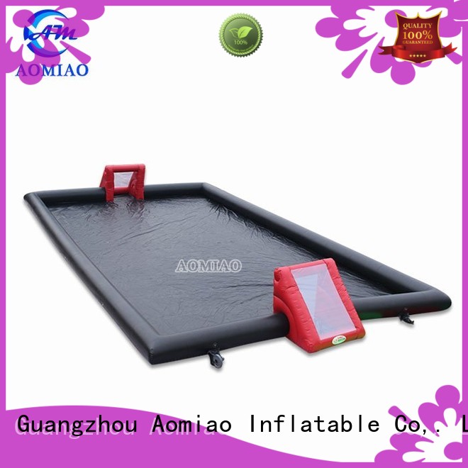 AOMIAO soccer inflatable football pitch supplier for sale 1