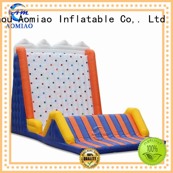 AOMIAO customized inflatable rock climbing wall kids cl1708 1