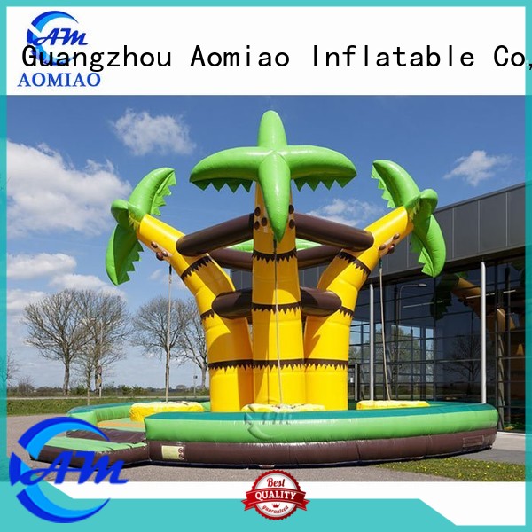 AOMIAO impressive inflatable velcro wall blue for child 1