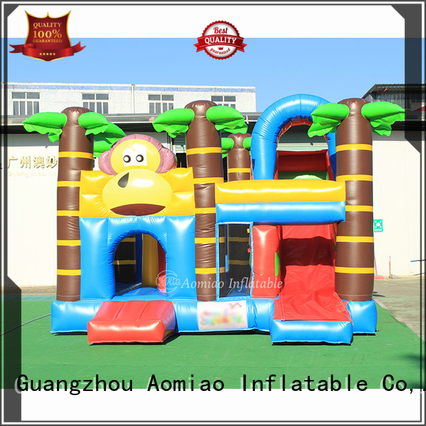 AOMIAO hot selling bounce house with slide producer for sale 1