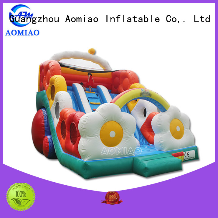 AOMIAO single backyard pool water slide manufacturer for sale 1