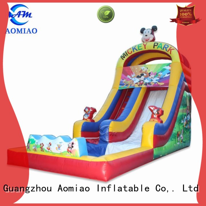 AOMIAO new design backyard pool water slide manufacturer for sale 1