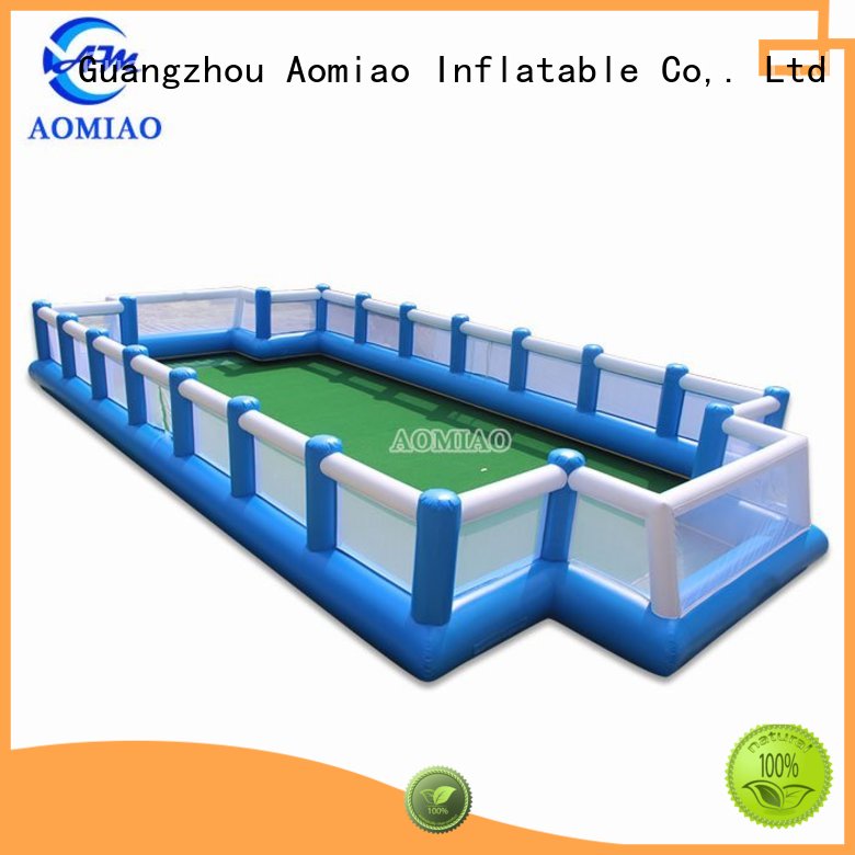 AOMIAO most popular inflatable football field supplier for sale 1