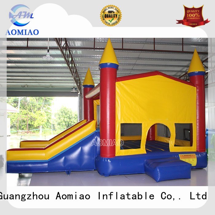 AOMIAO football bouncy castle and slide exporter for sale 1