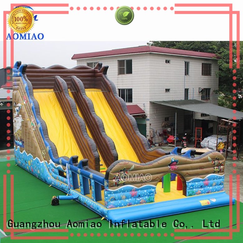 AOMIAO new design commercial inflatable slide factory for sale 1