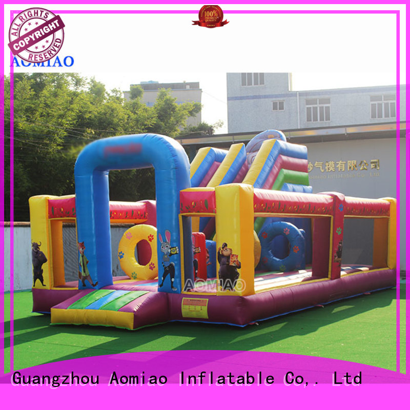 AOMIAO home commercial inflatable slide factory for sale 1