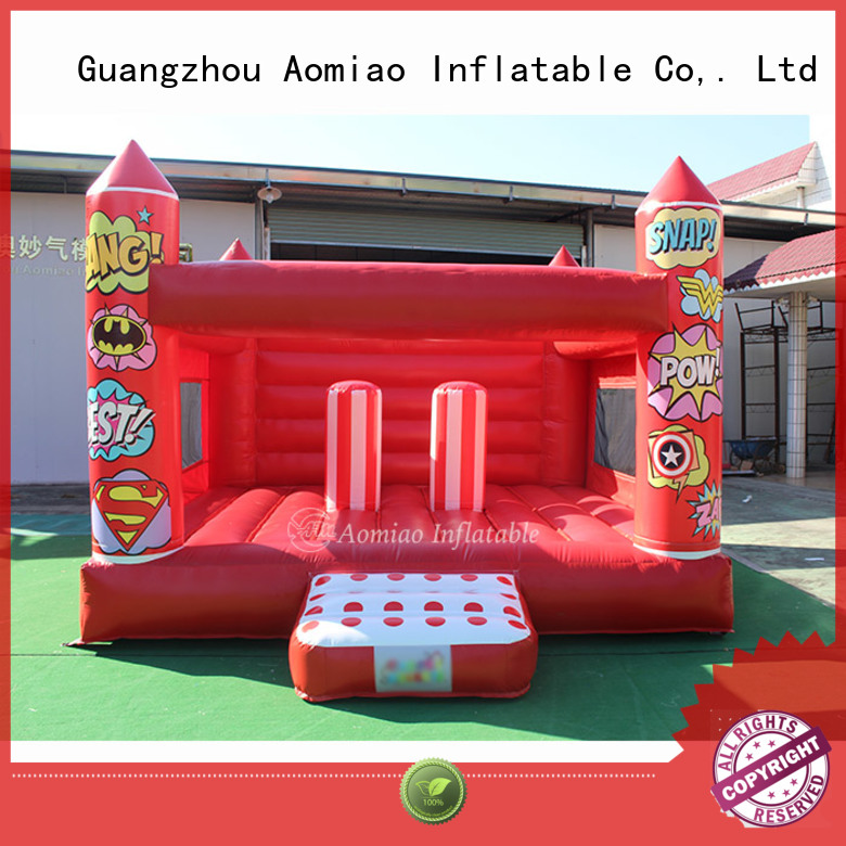 AOMIAO cow bouncy castle factory for outdoor 1