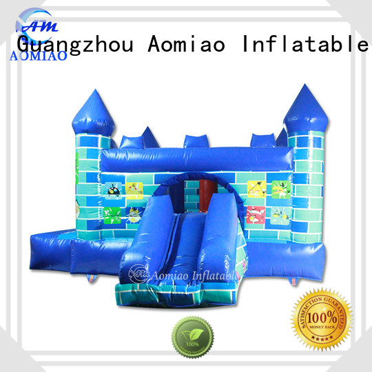 AOMIAO football bouncy castle and slide exporter for sale1 1