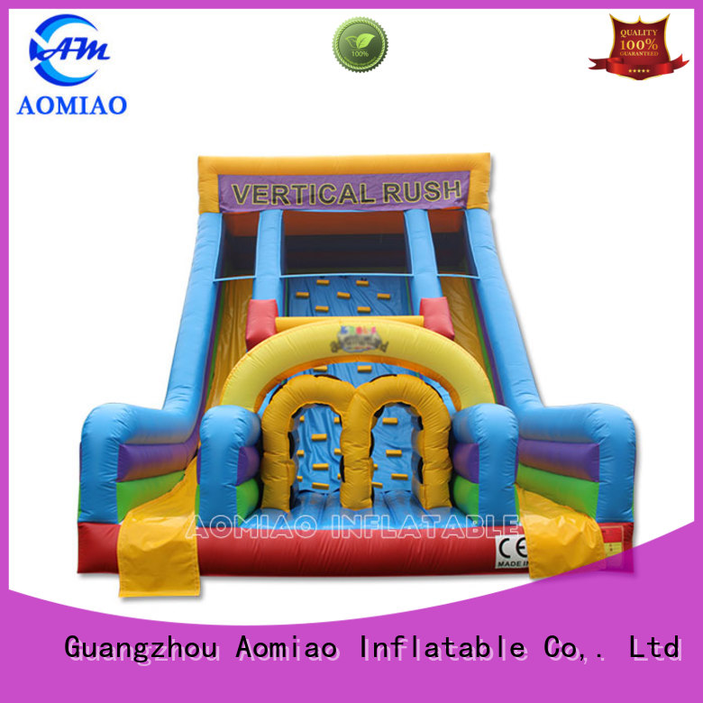 AOMIAO soccer inflatable slide factory for sale 1