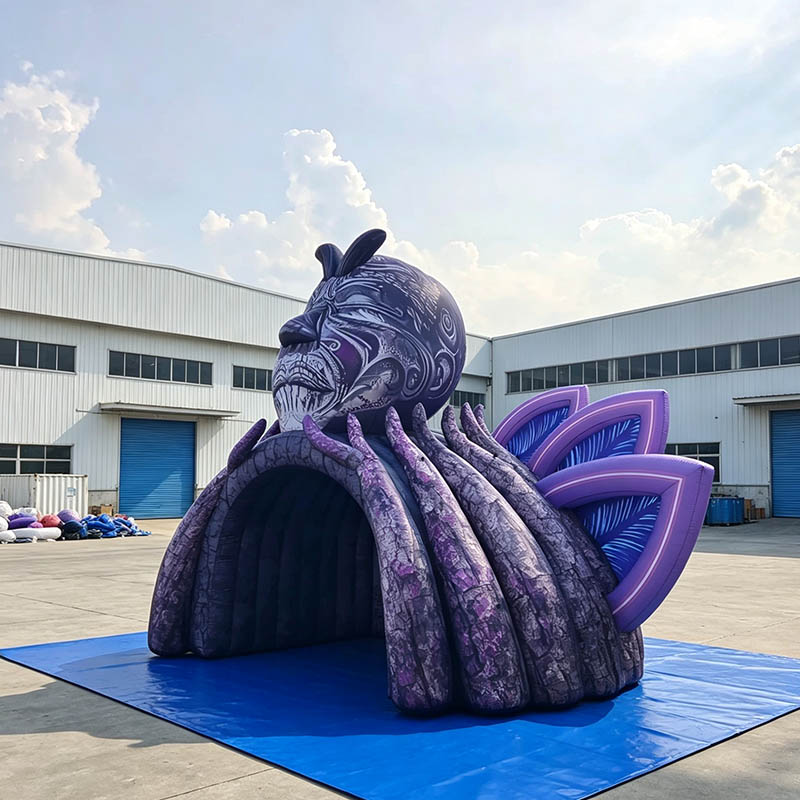 The New Design 10-Meter High Drag Stage a Spectacular Display of Glamour and Artistry Inflatable Stage for Events 6