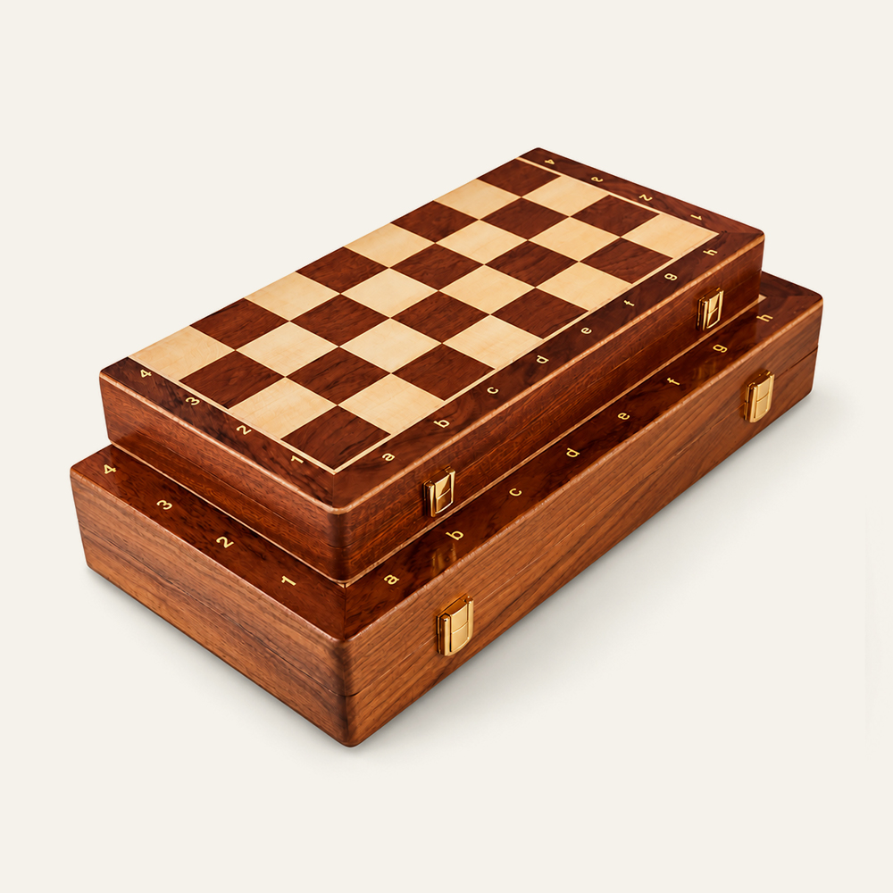 Juego de ajedrez magnético de madera 2 en 1, juego de mesa plegable de viaje, rompecabezas de madera y juguete de bricolaje, juego educativo de madera maciza hecho a mano. Proveedor mayorista. 4