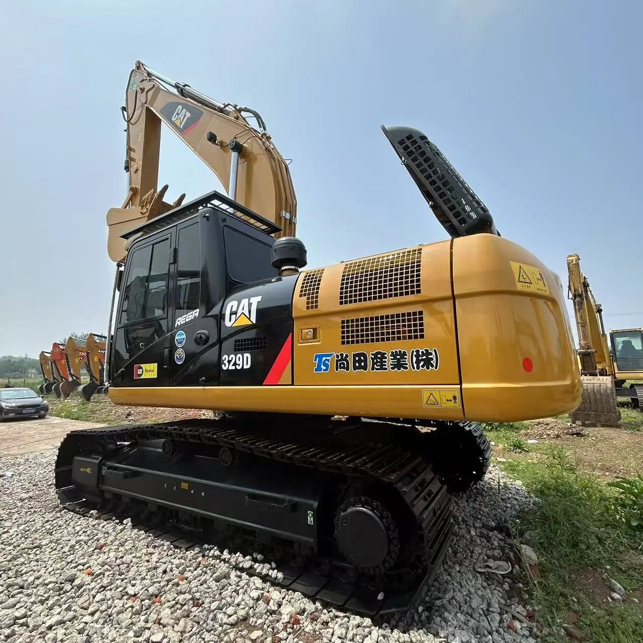Used CAT 329D Hydraulic Crawler Excavator Heavy Duty Construction Machine for Sale 1