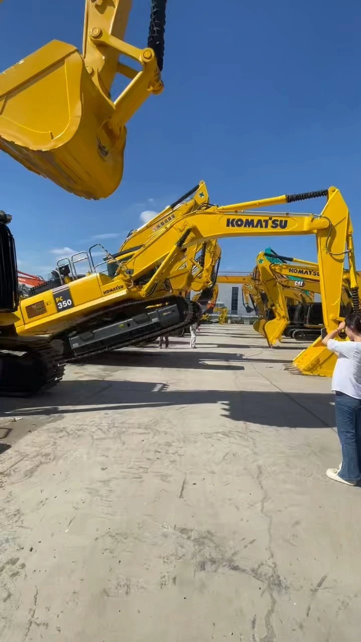 Used Komatsu PC350 Excavator for Sale | 35 Ton Hydraulic Crawler Excavator 1