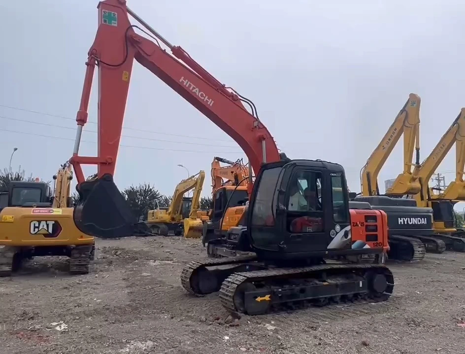 Used Hitachi ZX120 12 Ton Excavator for Sale 1