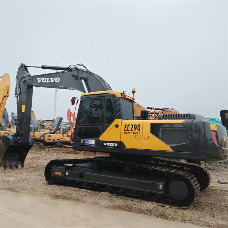 Second Hand VOLVO EC290 Hydraulic Excavator Low Working Hours Ready For Export 1