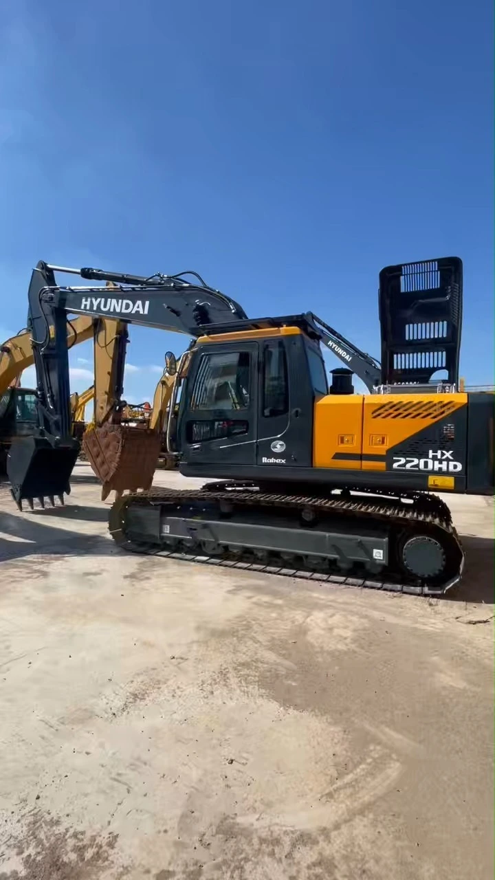 Used Hyundai 220HD 22 Ton Hydraulic Excavator Heavy Duty Diesel Construction Equipment-1792479157089774 1