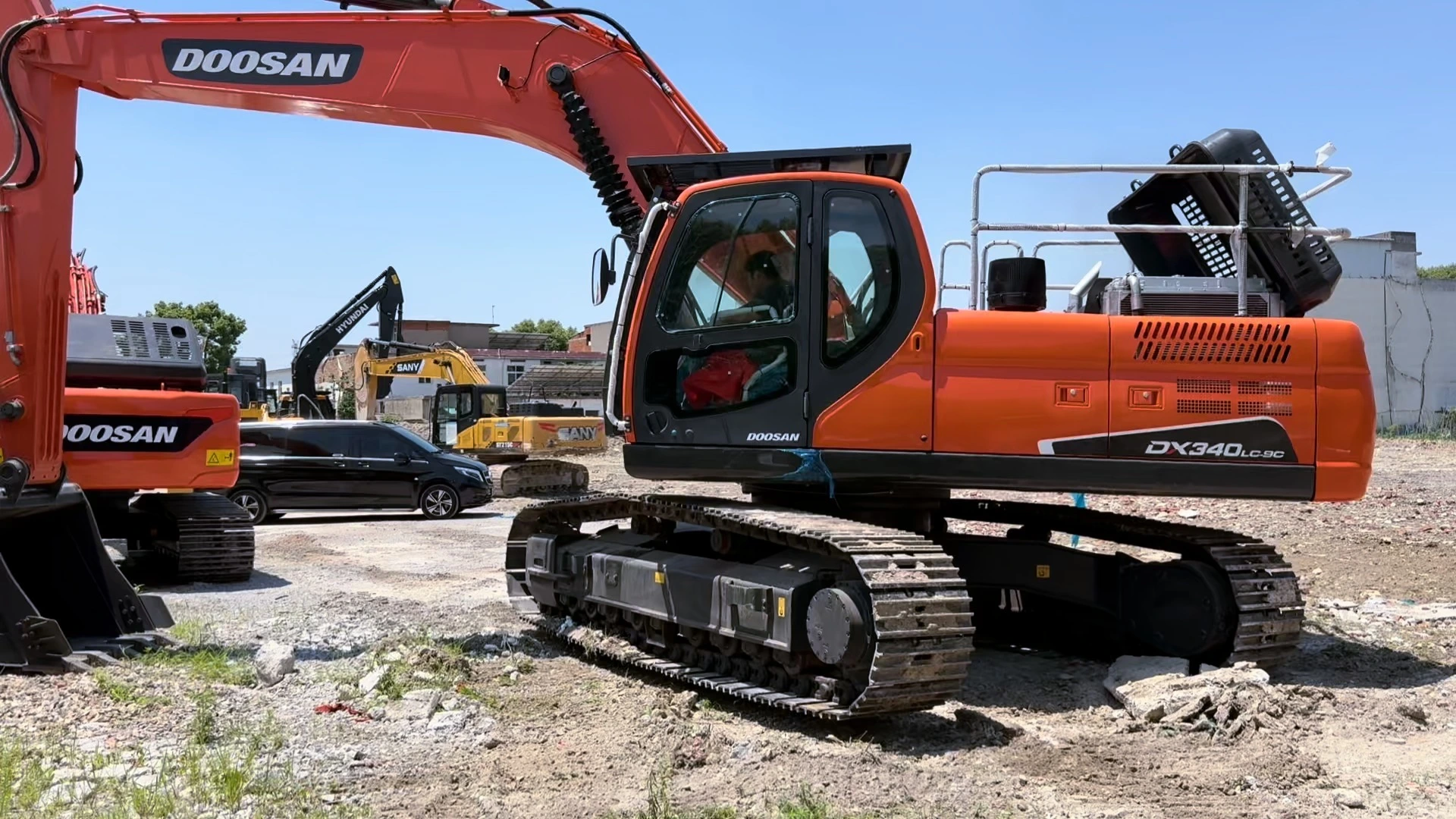 Used Doosan DX340LC-9C 34 Ton Hydraulic Excavator Heavy Duty Construction Machine-1791445248265858 1