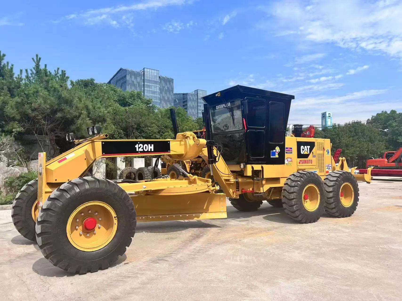 Used CAT 120H Motor Grader | Caterpillar 120H Road Grader 1
