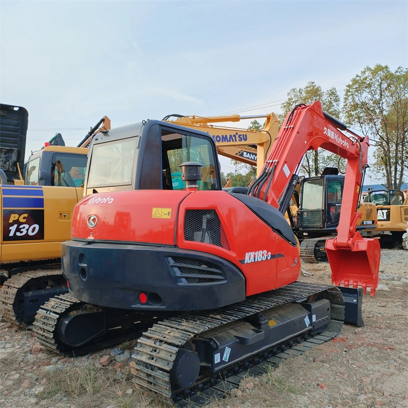 Used Kubota KX183-3 Hydraulic Crawler Excavator for Sale 1