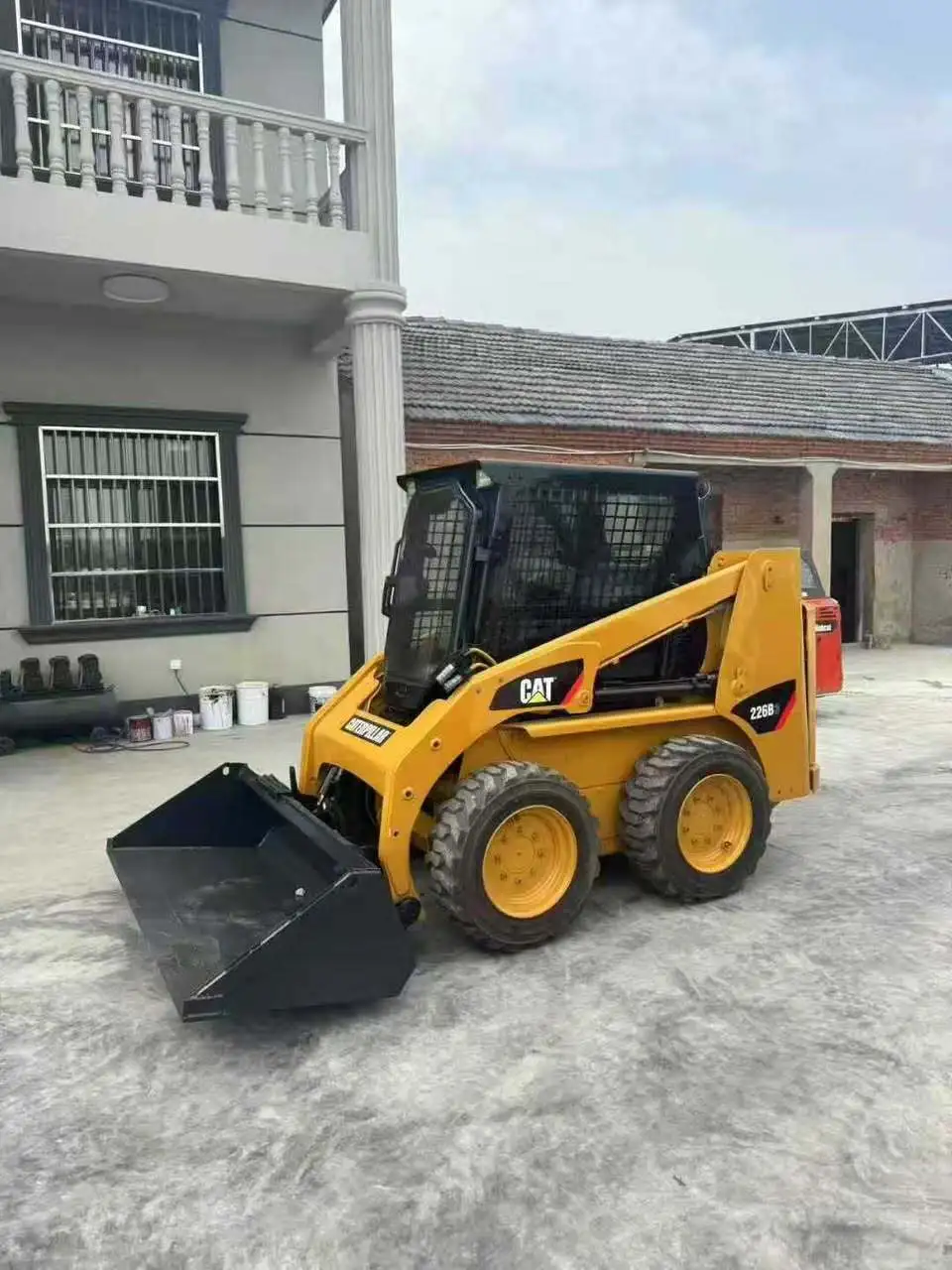 Used CAT 226B3 Skid Steer Loader Compact Construction Equipment for Sale 1