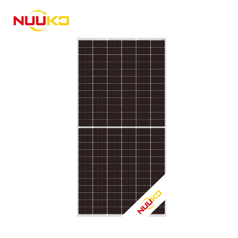 NUUKO 575W-595W N-Type TOPCon Bifacial Double-Glass Solar Module 1