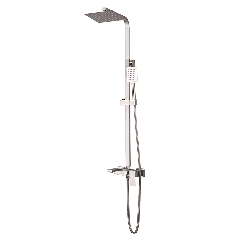 Brushed 304 Stainless Steel Shower Column Set 1