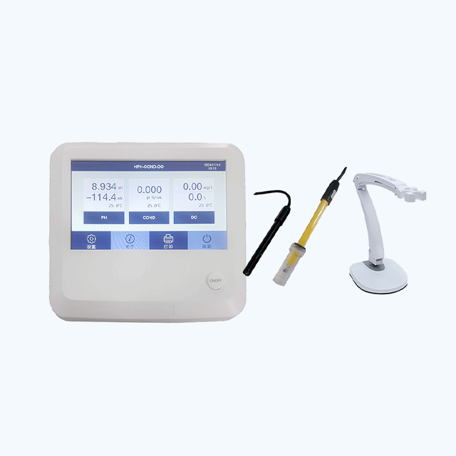 CD100T Benchtop Conductivity and Dissolved Oxygen Meter with Touch Screen 3