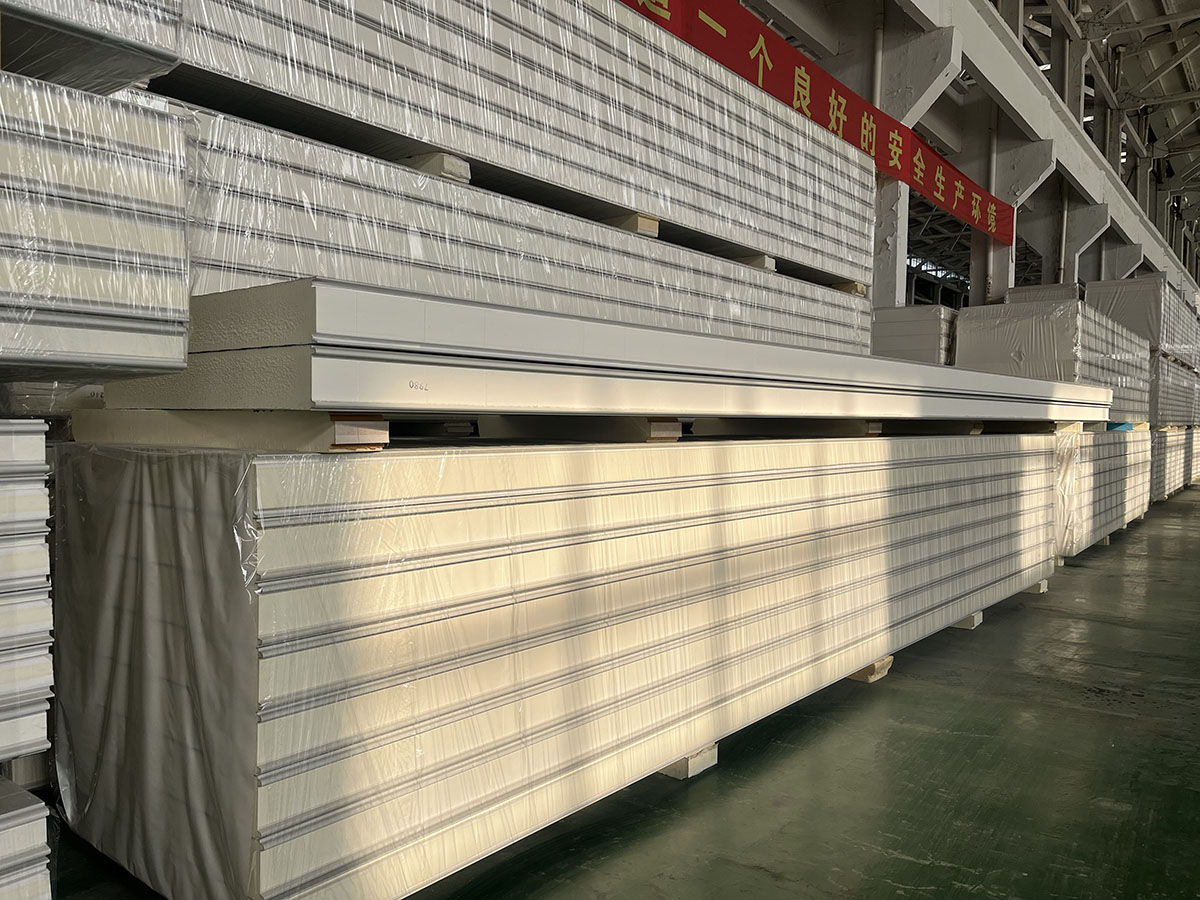 Plug-in Cold Room Panel Insulated PU Sandwich Panel Cold Storage 5