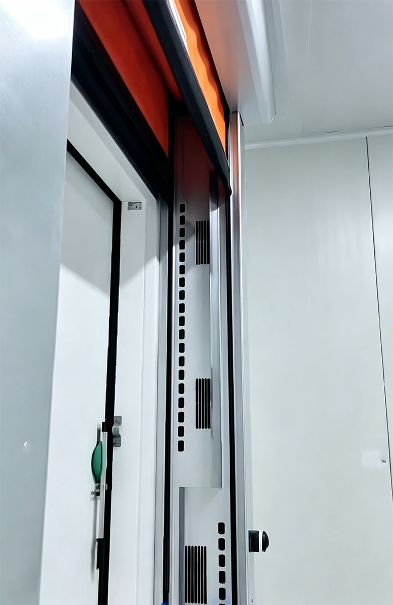 High Speed Fast Rolling Cold Room Door Insulated Roller Shutter 3