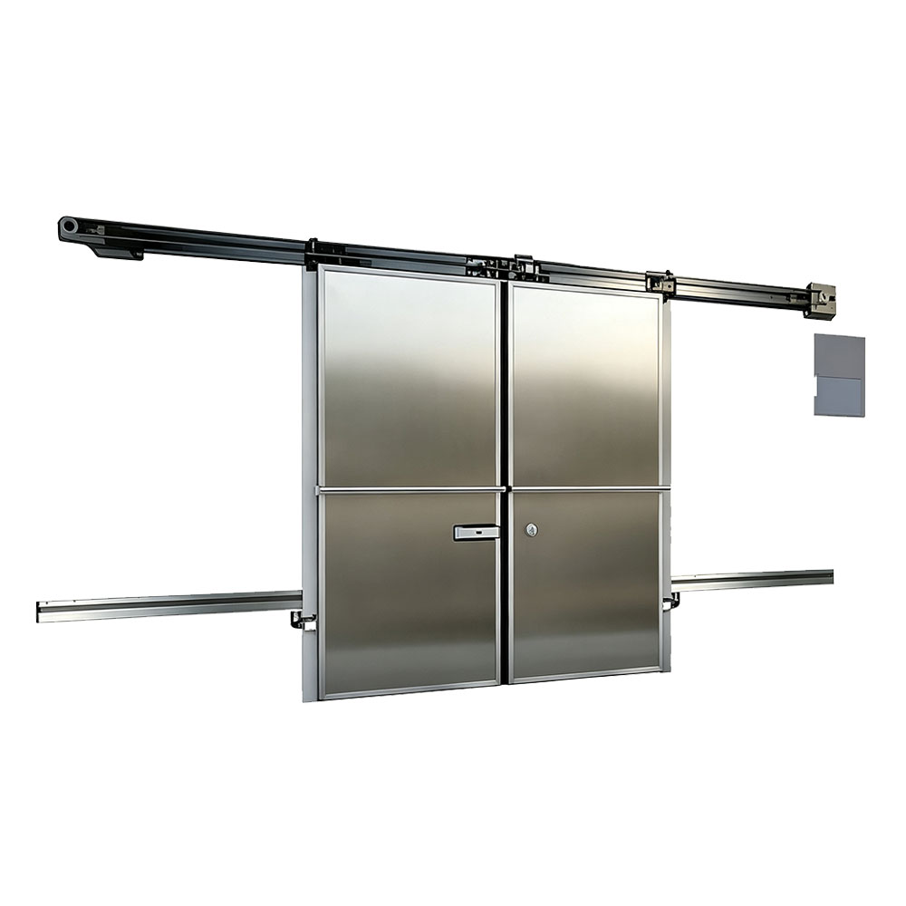 Insulated Sliding Cold Room Door with Smooth Roller Operation 4