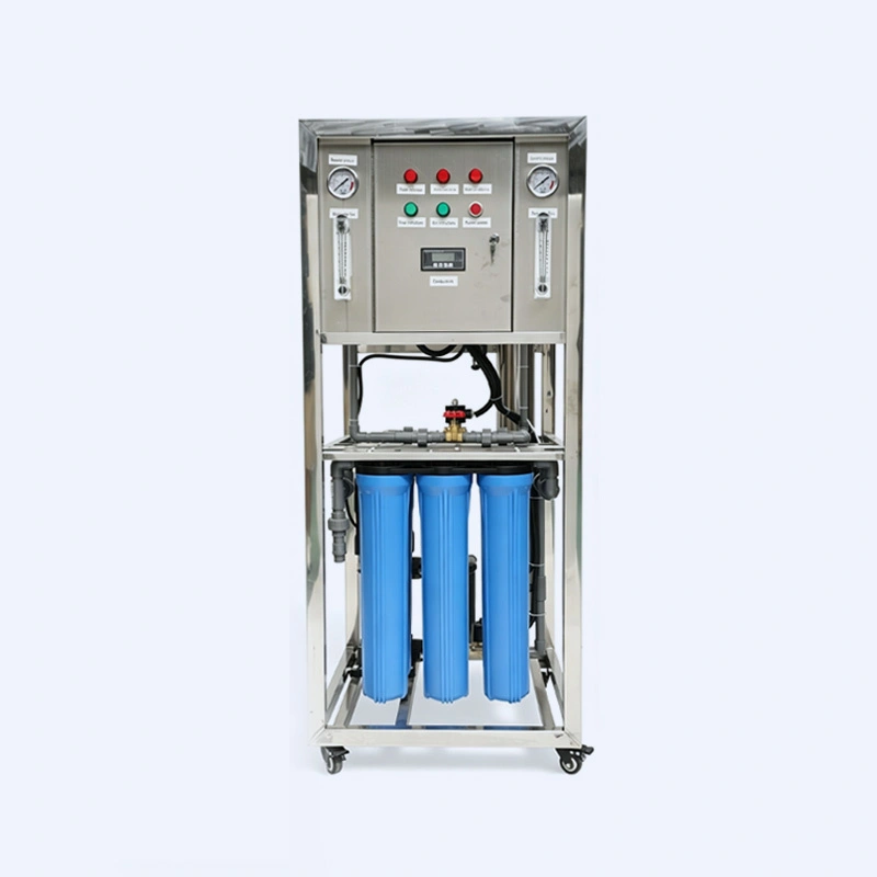 500LPH Compact Two-Stage Commercial RO Systems Filtration System 1
