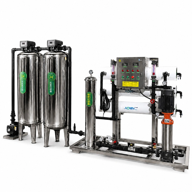 3 T/H Reverse Commercial RO Systems Water Treatment 1