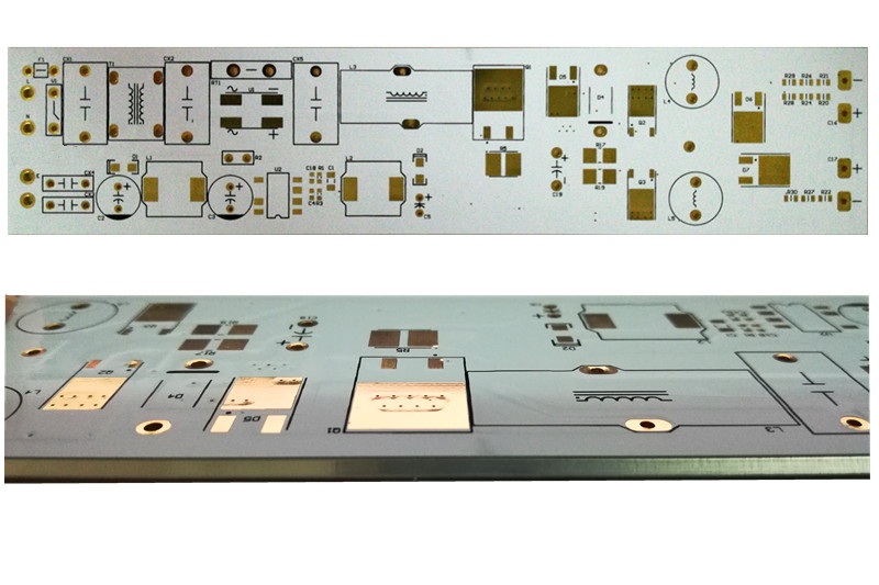 Rocket PCB aluminum aluminum printed circuit boards light-weight for equipment 5