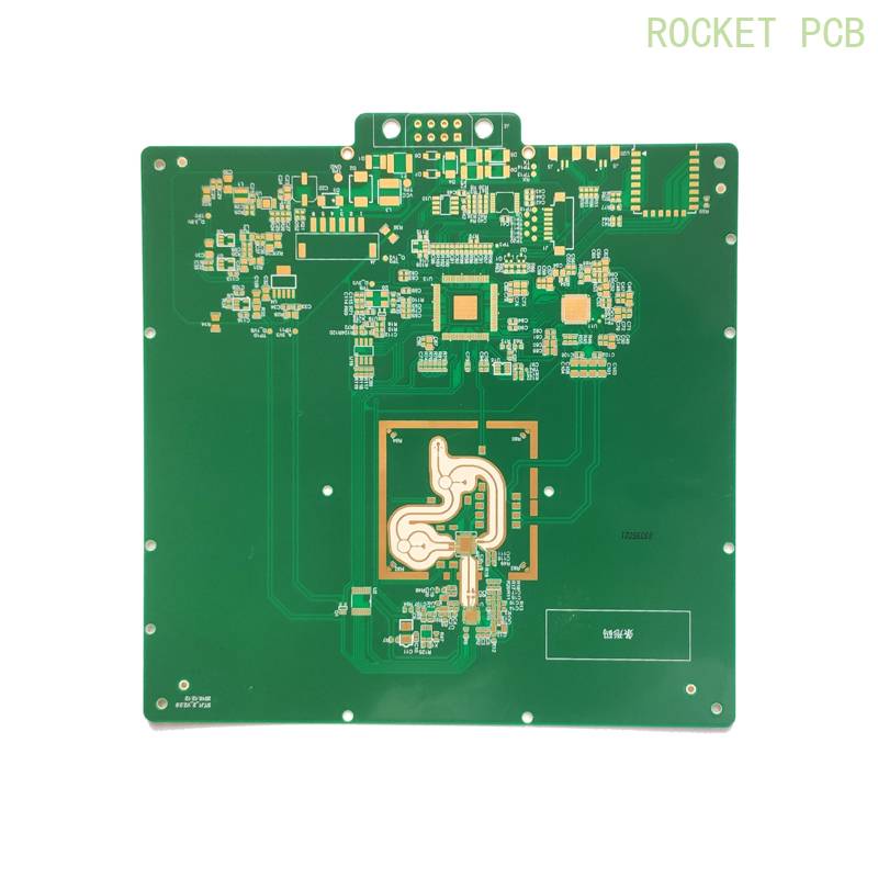 Hybrid PCB production Rogers+FR4 pcb high frequency material PCB 1