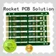 gold plated holes pcb for wholesale Rocket PCB 1