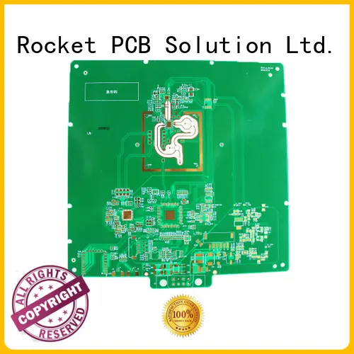 mixed rogers pcb production for electronics Rocket PCB 1