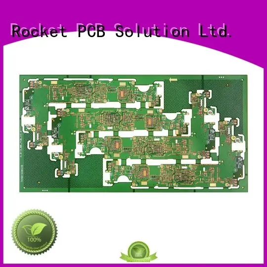 stacked double layer pcb mircovias production 1
